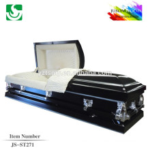 JS-ST271 barato alta qualidade estrangeira caixão abastecimento caixão de metal vendas